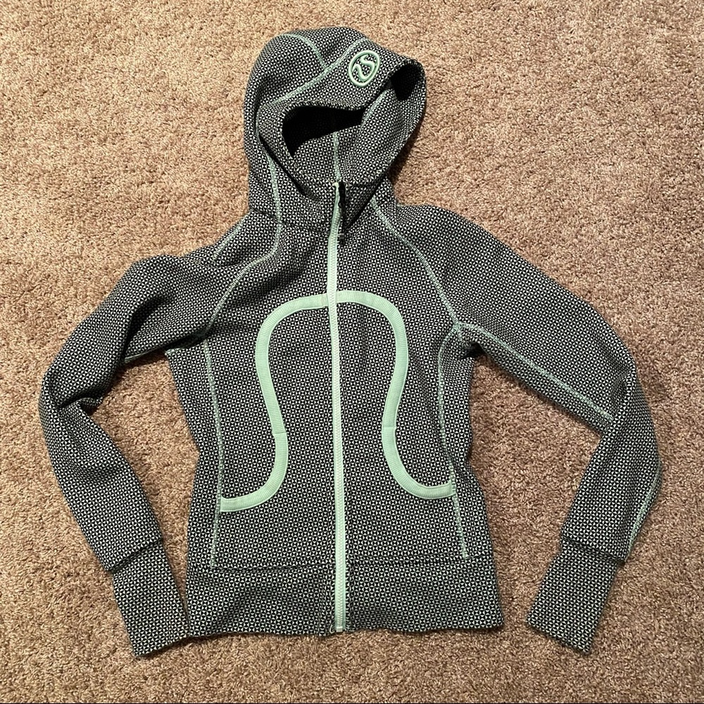 Lululemon zip-up sweatshirt, size 4